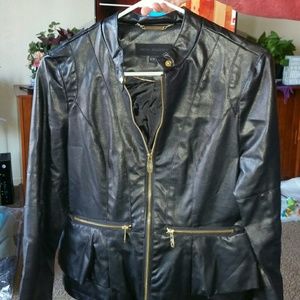 Steve Madden mid waist black jacket